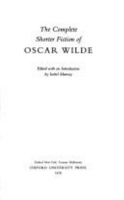 Complete Shorter Fiction B0010X4YWG Book Cover
