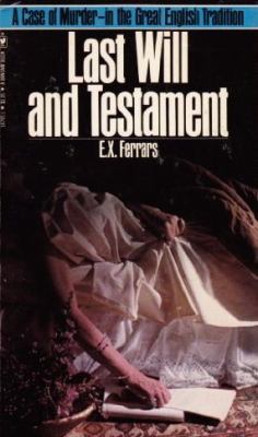 Last Will and Testament 0553147951 Book Cover