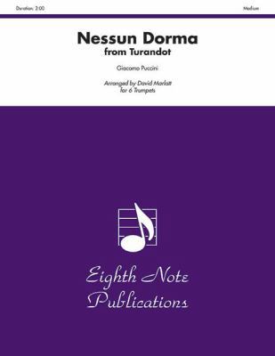 Nessun Dorma (from Turnadot): Score & Parts 1554734584 Book Cover