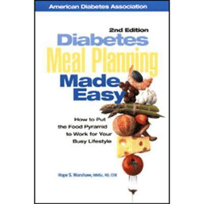 Diabetes Meal Planning Made Easy 1580400523 Book Cover