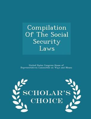 Compilation Of The Social Security Laws - Schol... 1296016080 Book Cover