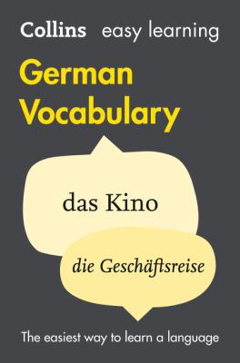 Easy Learning German Vocabulary: Trusted suppor... 0007483929 Book Cover