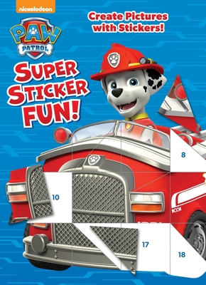 Paw Patrol Super Sticker Fun! (Paw Patrol) 0525577882 Book Cover