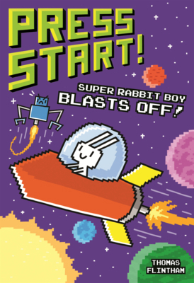 Super Rabbit Boy Blasts Off! B0GN24HJ5V Book Cover