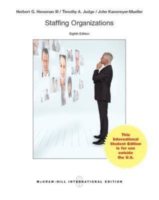 Staffing Organizations (Int'l Ed) 9814577197 Book Cover