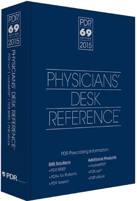 2015 Physicians' Desk Reference, 69th Edition (Hc) 1563638312 Book Cover