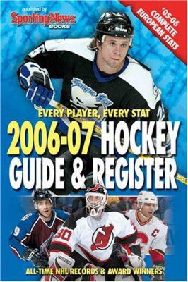 Hockey Guide & Register: Every Player Every Stat 0892048530 Book Cover