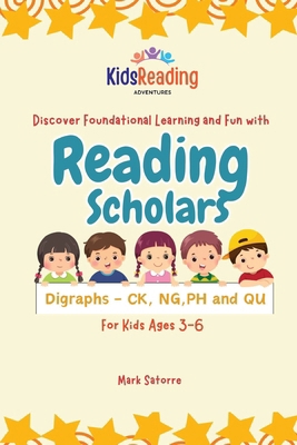 Reading Scholars: Digraphs - CK, NG, PH and QU B0DDRV3JQL Book Cover