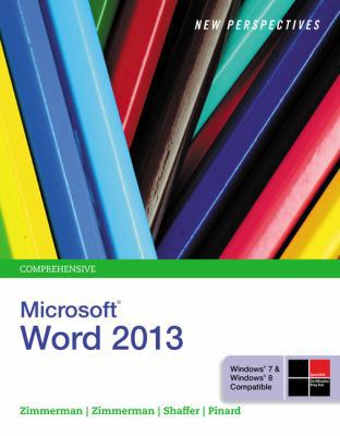 New Perspectives on MicrosoftWord 2013, Compreh... 1285091116 Book Cover