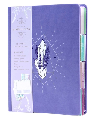 Mindfulness 12-Month Undated Planner 1647227003 Book Cover