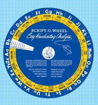 Script-O-Wheel Journal: Easy Handwriting Analysis B006SRY3NE Book Cover