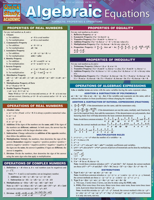 Algebraic Equations 1423222660 Book Cover