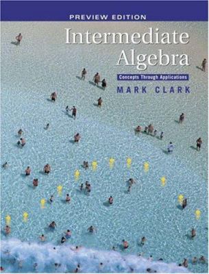 Intermediate Algebra: Concepts Through Applicat... 0534492266 Book Cover