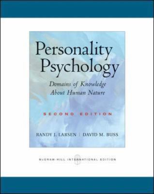 Personality Psychology 0071111492 Book Cover