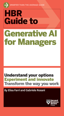 HBR Guide to Generative AI for Managers B0D97836XT Book Cover