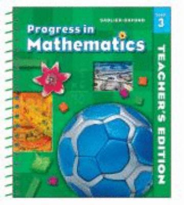 Progress in Mathematics, Grade 3 (Sadlier-Oxfor... B004YG3F5I Book Cover