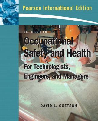 Occupational Safety and Health for Technologist... 0136157556 Book Cover