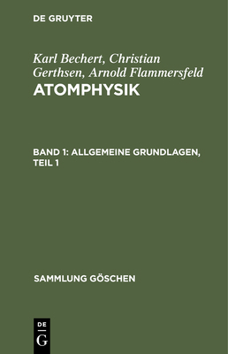 Allgemeine Grundlagen, Teil 1 [German] 3112310543 Book Cover