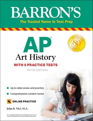 AP Art History: 5 Practice Tests + Comprehensiv... 1506260500 Book Cover