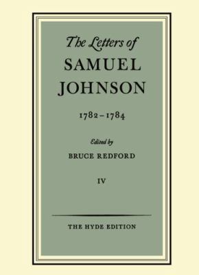 Letters of Samuel Johnson 0198119518 Book Cover