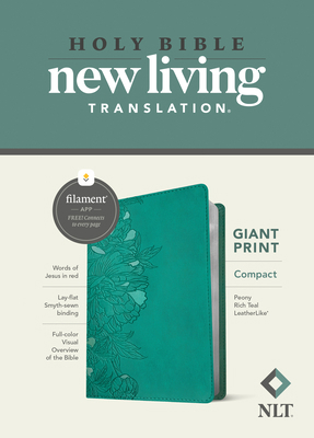 NLT Compact Giant Print Bible, Filament-Enabled... 149646060X Book Cover