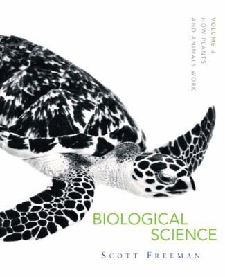 Biological Science: Plant/Animal (Volume 3) 0130933155 Book Cover