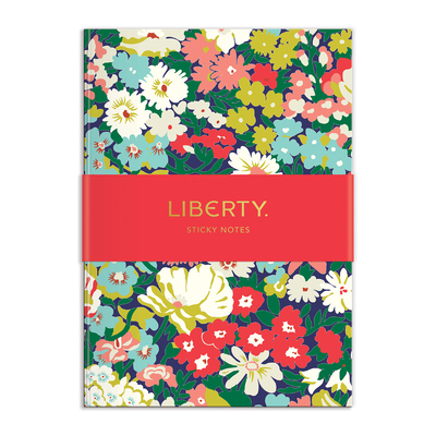 Liberty Floral Sticky Notes Hard Cover Book 0735365563 Book Cover