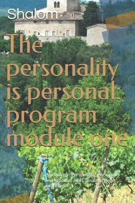 The personality is personal: program module one... B0F83BJKZF Book Cover