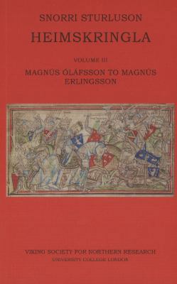 Heimskringla III. Magnus Olafsson to Magnus Erl... 0903521938 Book Cover