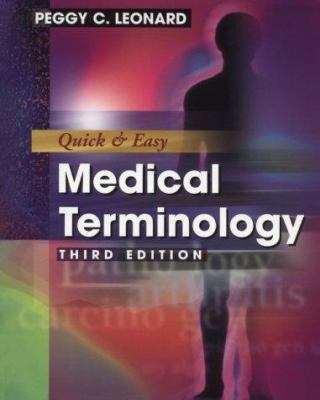 Quick & Easy Medical Terminology (Book with Aud... 0721682715 Book Cover