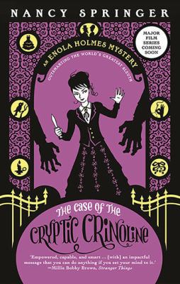 The Case of the Cryptic Crinoline: Enola Holmes 5 1760637424 Book Cover