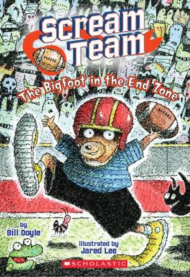The Big Foot in the End Zone 0545479770 Book Cover