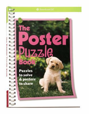 The Poster Puzzle Book: Puzzles to Solve & Post... 1593695918 Book Cover