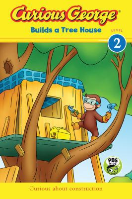 Curious George Builds a Tree House (Curious Geo... 0544867629 Book Cover