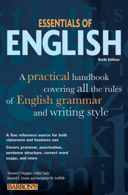 Essentials of English: A Practical Handbook Cov... 0764143166 Book Cover