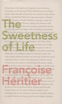 The Sweetness of Life 1846146992 Book Cover