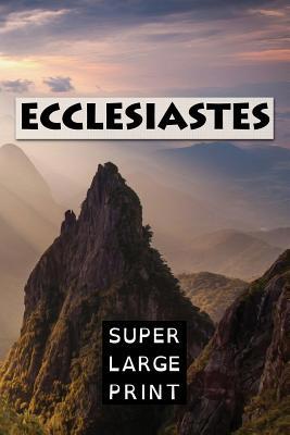 Ecclesiastes: The Preacher [Large Print] 1977551114 Book Cover