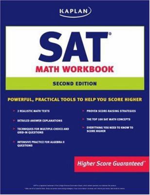 Kaplan SAT Math Workbook 1419541862 Book Cover