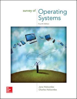 Survey of Operating Systems 0073518182 Book Cover