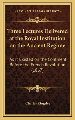 Three Lectures Delivered at the Royal Instituti... 1167265548 Book Cover