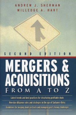 Mergers & Acquisitions from A to Z 081440880X Book Cover