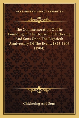 The Commemoration Of The Founding Of The House ... 1165078503 Book Cover