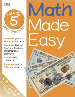 Math Made Easy: Fifth Grade 0789457415 Book Cover