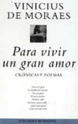 Para vivir un gran amor (Literatura Mondadori /... [Spanish] 8439708165 Book Cover