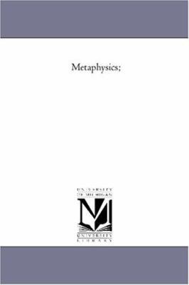 Metaphysics; 1425546749 Book Cover