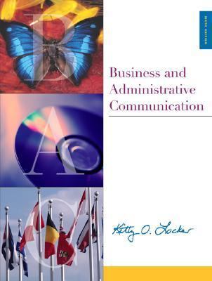 Business and Administrative Communication 0072469587 Book Cover