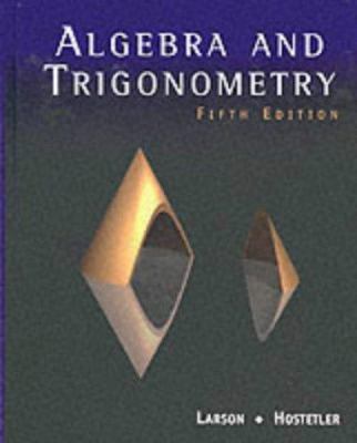 Algebra and Trigonometry 0618052836 Book Cover
