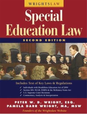 Wrightslaw: Special Education Law B001LVJ32S Book Cover