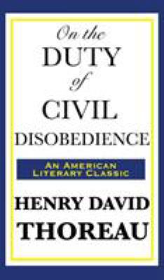On the Duty of Civil Disobedience 1515436721 Book Cover