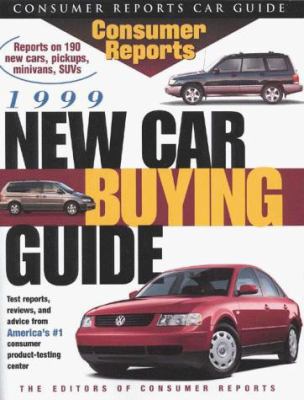 Consumer Reports New Car Buying Guide 0890439222 Book Cover